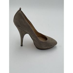 Giuseppe Zanotti Platform Stiletto Shoes Pumps 40 US 7 Tan Brown italy